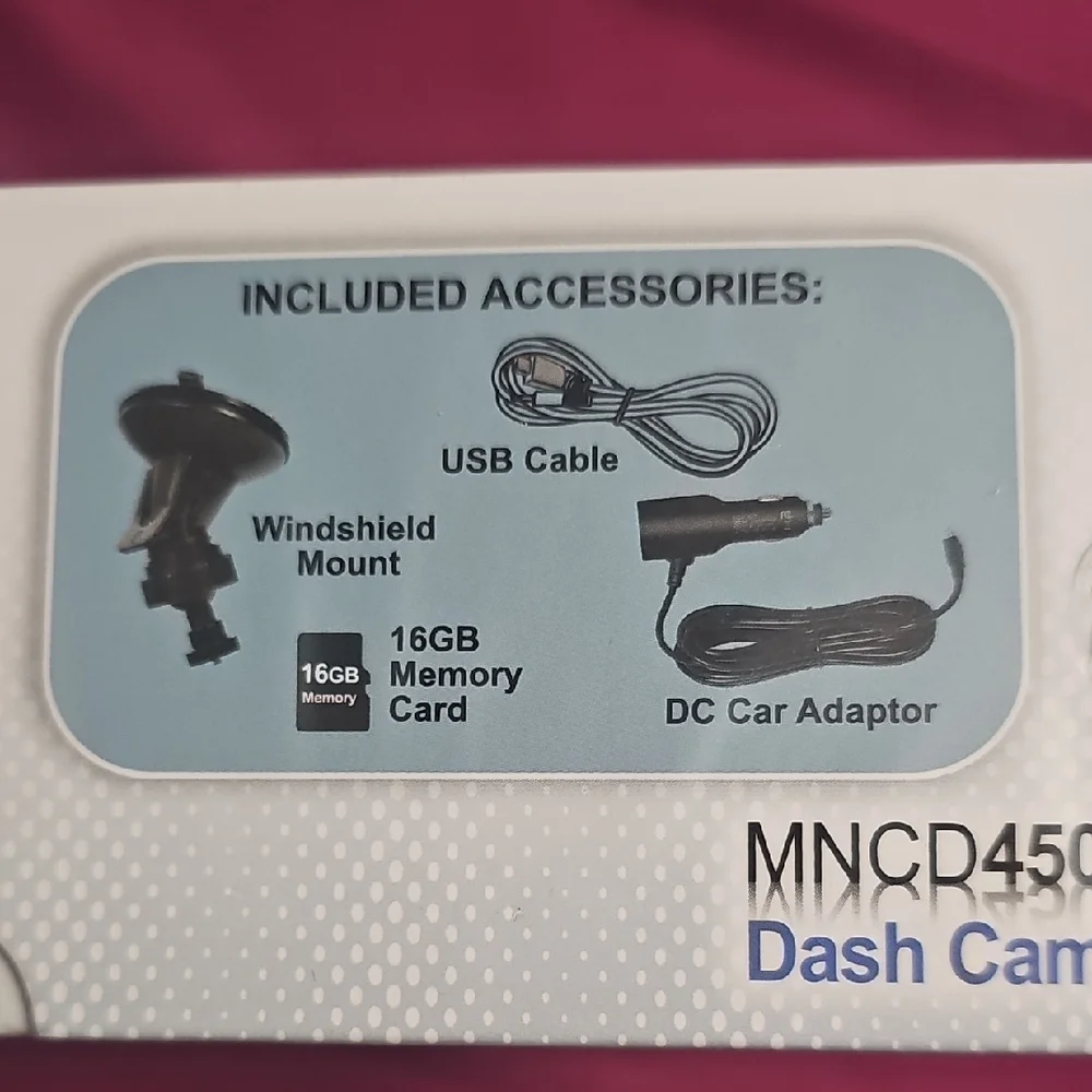 Minolta MNCDP450 Full HD Dash Cam - Gunmetal